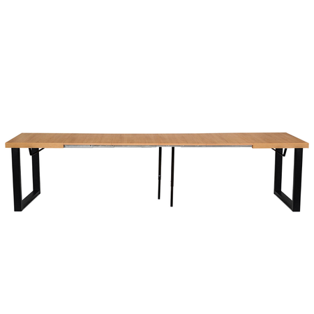 Stół rozkładany MINIMAX typ U 120 / 320 cm laminat dąb jasny