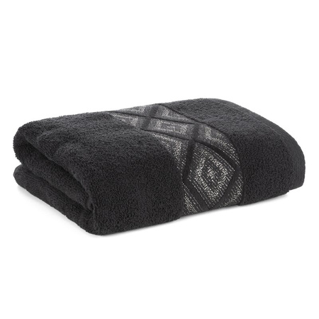 RĘCZNIK AZARI (06) 70 X 140 CM CZARNY