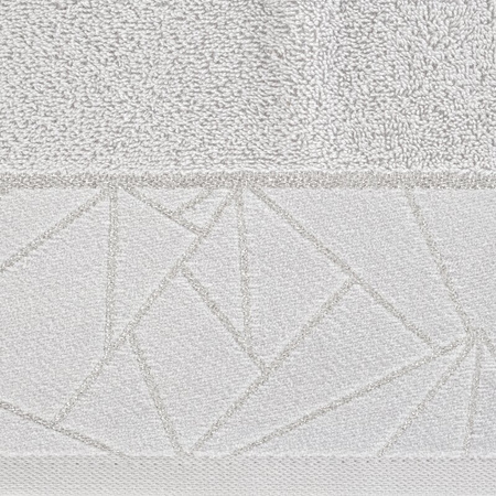 RĘCZNIK CLEO (02) 70 X 140 CM SREBRNY