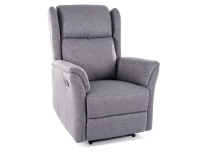 Fotel rozkładany Zeus szary