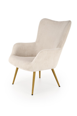 AMARO fotel wypoczynkowy, kremowy (1p=1szt)