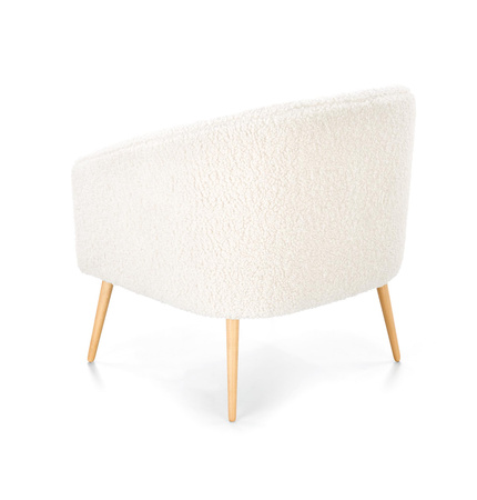 GRIFON 2 fotel wypoczynkowy kremowy / naturalny (1p=1szt))