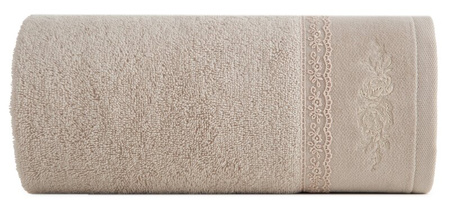 RĘCZNIK SISI (04) 50 X 90 CM BEŻOWY