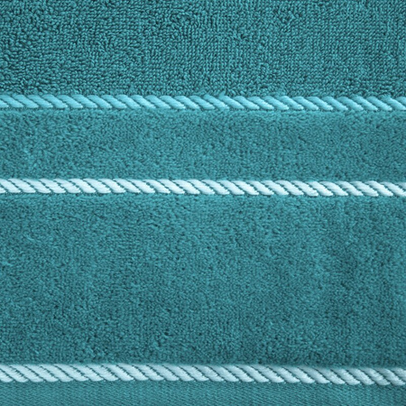 RĘCZNIK NEL (08) 70 X 140 CM CIEMNOTURKUSOWY