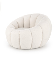 GASPAR fotel wypoczynkowy kremowy (1p=1szt)