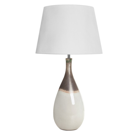 LAMPA DEKORACYJNA KATIA (01) O 28 X 73 CM KREMOWY