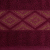 RĘCZNIK AZARI (04) 70 X 140 CM BORDOWY