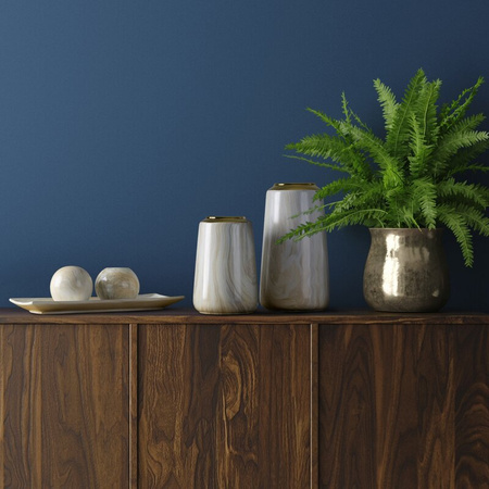 WAZON DEKORACYJNY ALIANA (03) O 14 X 31 CM BEŻOWY