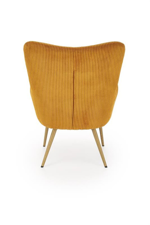 AMARO fotel wypoczynkowy, musztardowy (1p=1szt)