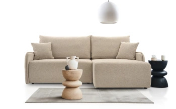 Narożnik MIRABELLA 198x150 cm z funkcją spania