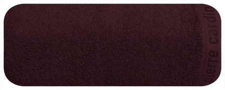 KOMPLET RĘCZNIKÓW 3 SZT EVI 40 X 34 X 9 CM BURGUNDOWY