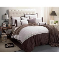 Pościel bawełniana Taura premium w oliwkowym kolorze 160x200 cm