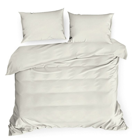 KOMPLET POŚCIELI NOVA3 140 X 200 CM KREMOWY