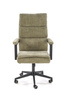ADRIANO fotel obrotowy oliwkowy