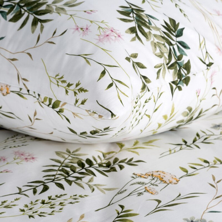 KOMPLET POŚCIELI BAWEŁNIANEJ VANESS 220 X 200 CM BIAŁY