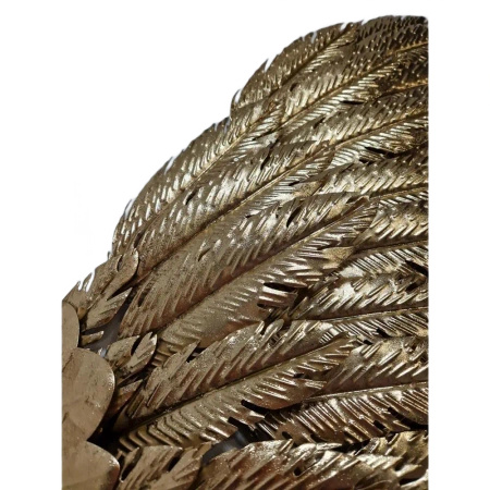 Skrzydła na ścianę w stylu glamour 2 szt. komplet Wings 2 z metaloplastyki w Stylu Glamour