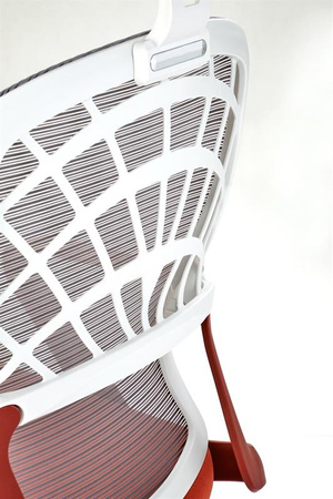 VESUVIO 2 fotel gabinetowy cynamonowy / biały