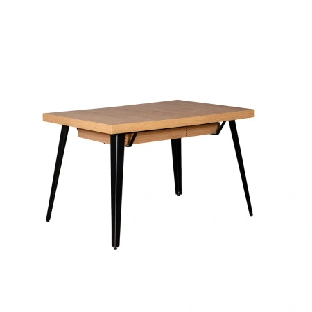 Stół rozkładany MINIMAX typ V 120 / 320 cm laminat dąb jasny