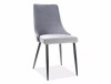 Zestaw 2 krzeseł Piano B Velvet szary