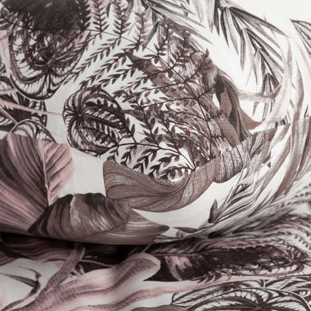 KOMPLET POŚCIELI BAWEŁNIANEJ DAVOS 220 X 200 CM FIOLETOWY