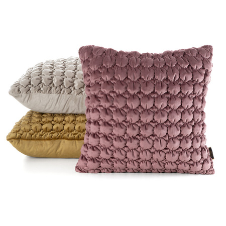 POSZEWKA VELVET 193 45 X 45 CM PUDROWY