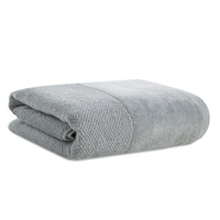 RĘCZNIK ARIA (02) 70 X 140 CM SREBRNY