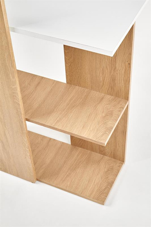 FINO biurko dąb złoty / biały (1p=1szt)