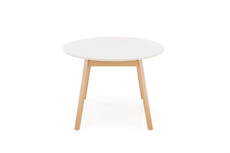 RUBEN stół kolor blat - kaszmir, nogi - naturalny (102-142x102x75 cm) (2p=1szt)