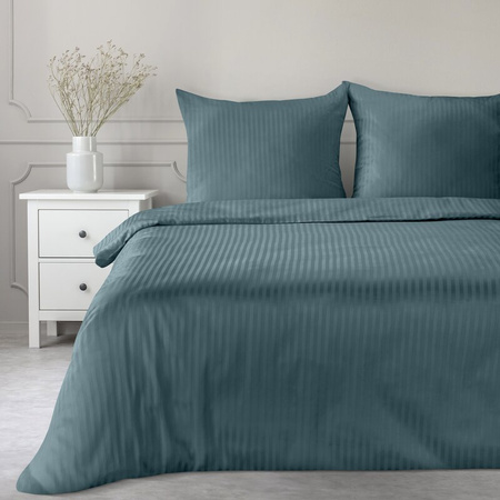 KOMPLET POŚCIELI SATYNOWEJ VERA 160 X 200 CM MORSKI