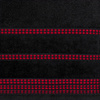 RĘCZNIK AMANDA (08) 70 X 140 CM CZARNY
