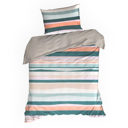 KOMPLET POŚCIELI ESPRIT 04 160 X 200 CM BEŻOWY