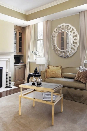 Lustro Avola 100cm ozdobne okrągłe w ażurowej artystycznej ramie