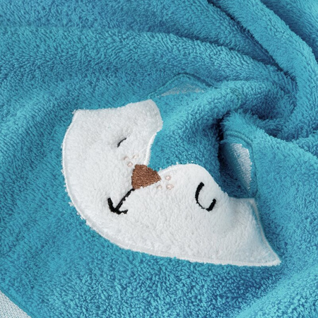 RĘCZNIK DZIECIĘCY BABY70 70 X 140 CM NIEBIESKI