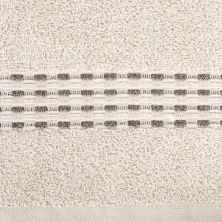 RĘCZNIK RIVA (03) 70 X 140 CM BEŻOWY