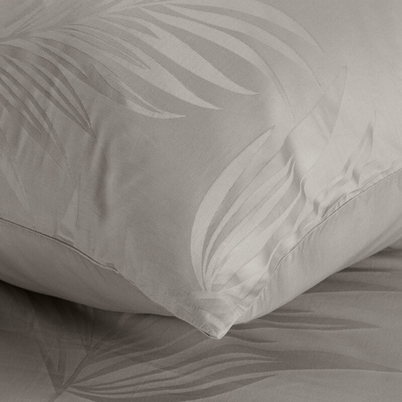 KOMPLET POŚCIELI ŻAK 220 X 200 CM SZAROBEŻOWY