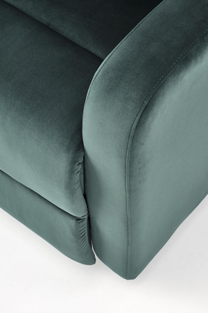 WONDER fotel rozkładany z funkcją kołyski, ciemno zielony (2p=1szt)