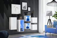 Switch zestaw szafek wiszących IV biały