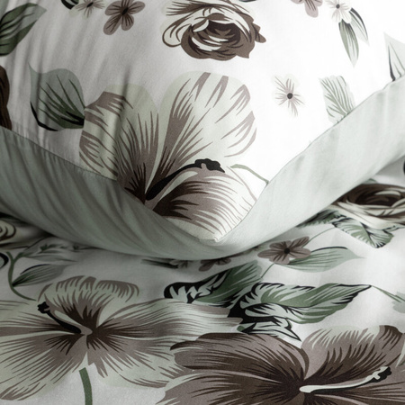 KOMPLET POŚCIELI SATYNOWEJ SPRING 67 160 X 200 CM BIAŁY