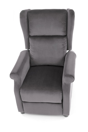 AGUSTIN 2 fotel wypoczynkowy popielaty (2p=1szt)