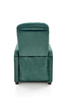 FELIPE 2 fotel wypoczynkowy ciemny zielony (2p=1szt)
