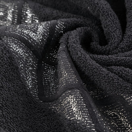 RĘCZNIK AZARI (06) 70 X 140 CM CZARNY