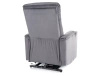 Fotel rozkładany Ikar szary