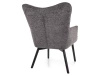 Fotel Carmen Raven szary