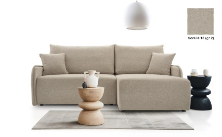 Narożnik MIRABELLA 198x150 cm z funkcją spania