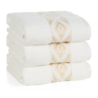 RĘCZNIK AZARI (01) 70 X 140 CM KREMOWY