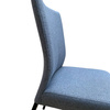 Krzesło PRASAL niebieskie w tkaninie