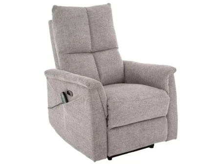 Fotel rozkładany Neptun M Brego szary