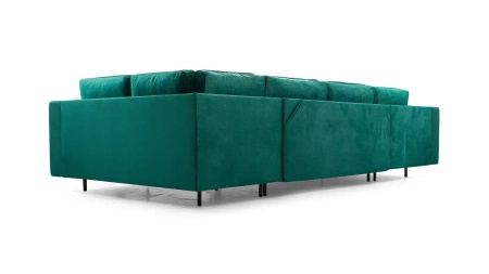 Narożnik AKITA U 365x185 cm z funkcją spania