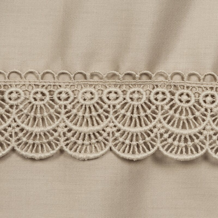 KOMPLET POŚCIELI RETRO 6 160 X 200 CM BEŻOWY