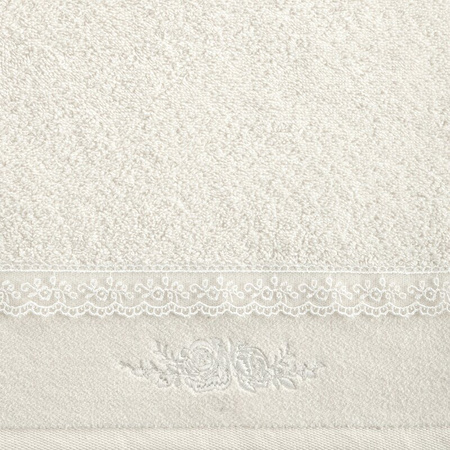 RĘCZNIK SISI (02) 50 X 90 CM KREMOWY